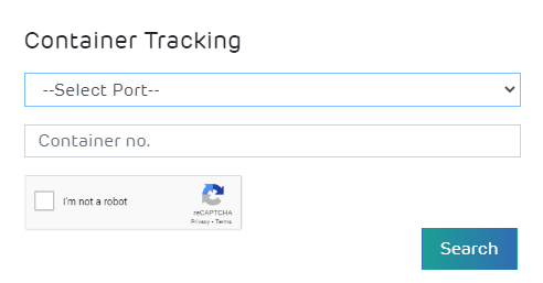 Adani port container tracking 